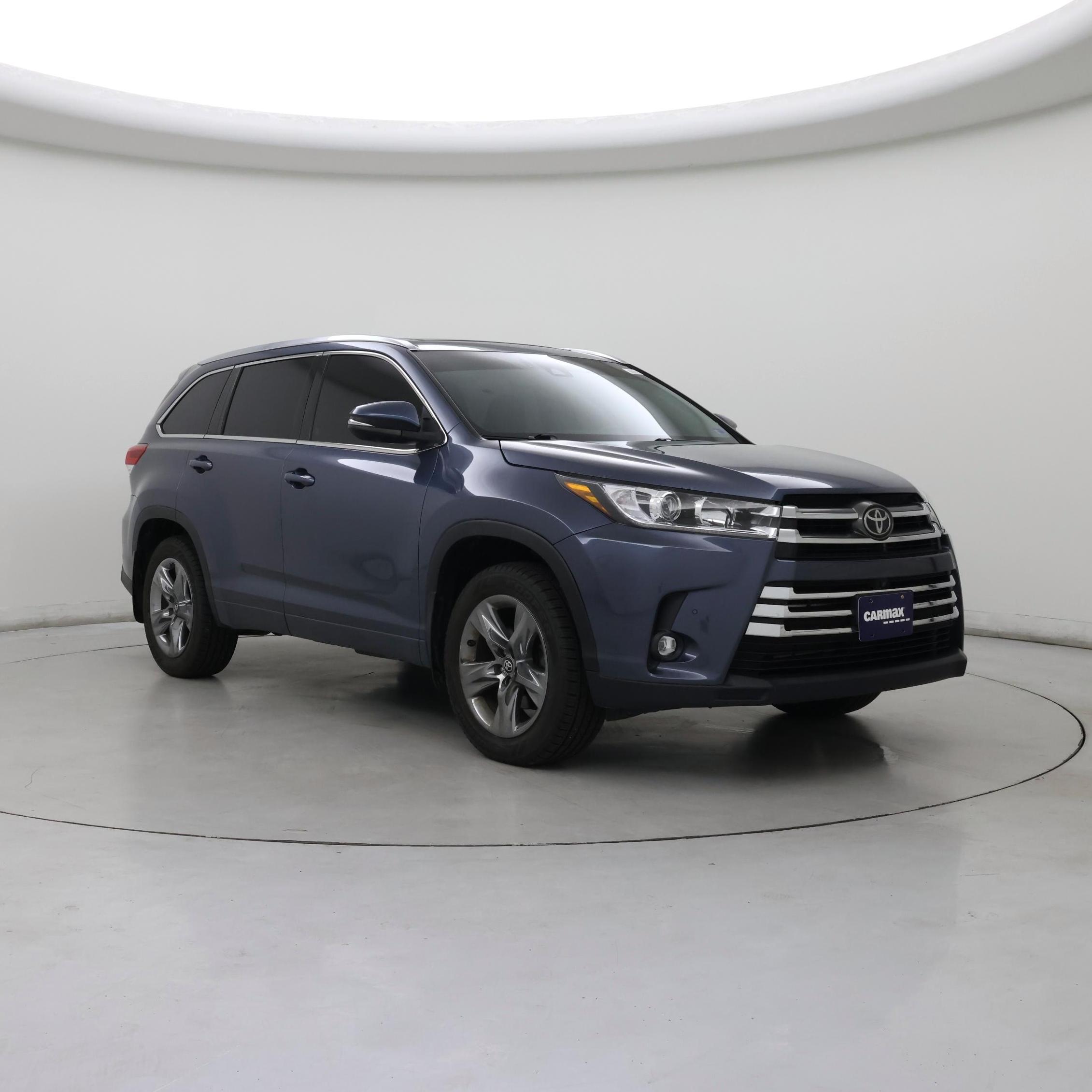 Blue 2019 Toyota Highlander SUV / Crossover All-Wheel Drive Automatic