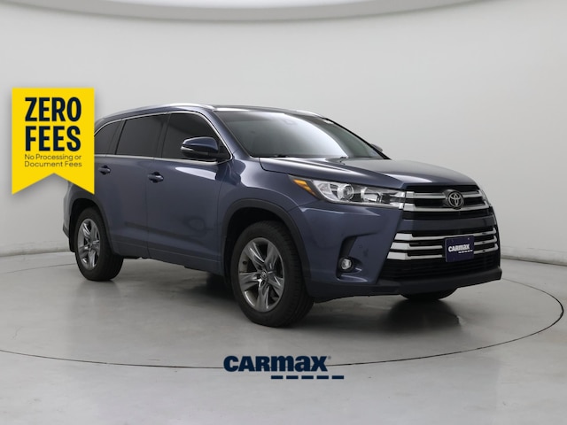 Blue 2019 Toyota Highlander SUV / Crossover All-Wheel Drive Automatic
