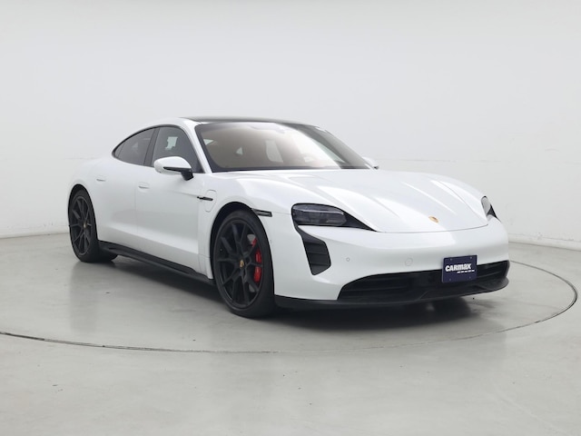 White 2023 Porsche Taycan GTS Sedan AWD Sedan All-Wheel Drive Automatic