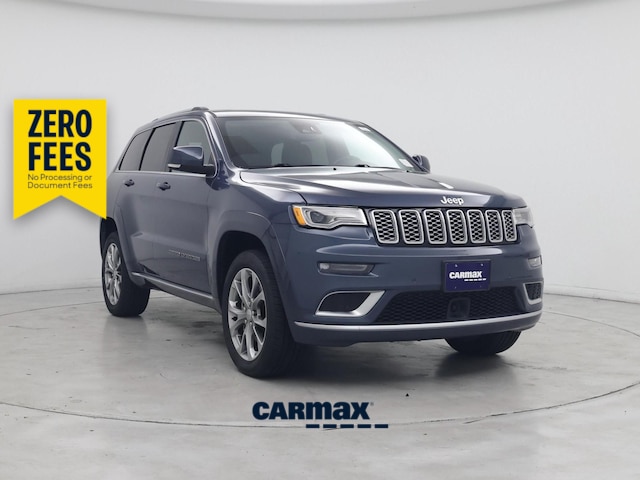 Blue 2021 Jeep Grand Cherokee SUV / Crossover Four-Wheel Drive Automatic