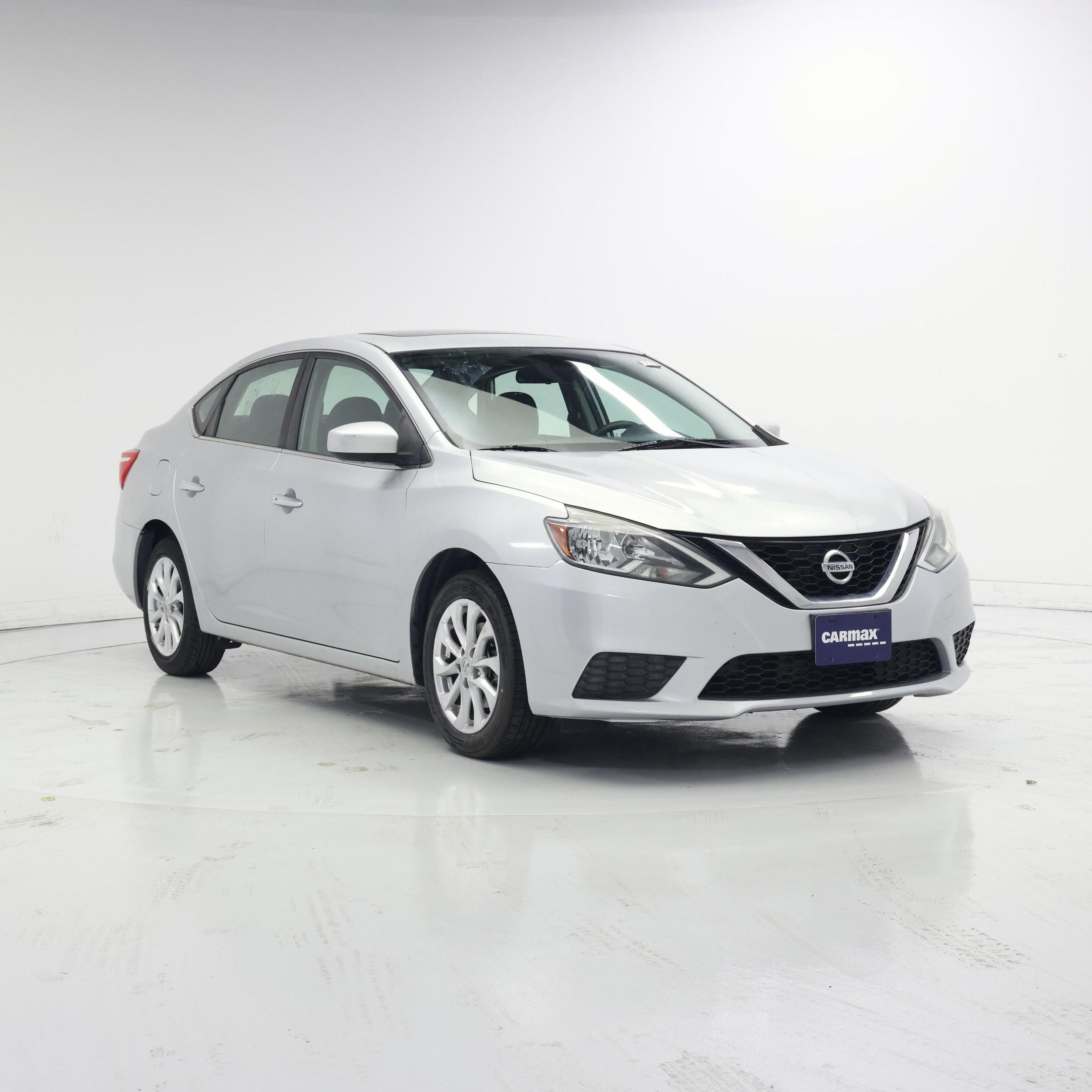 Silver 2017 Nissan Sentra Sedan Front-Wheel Drive Automatic