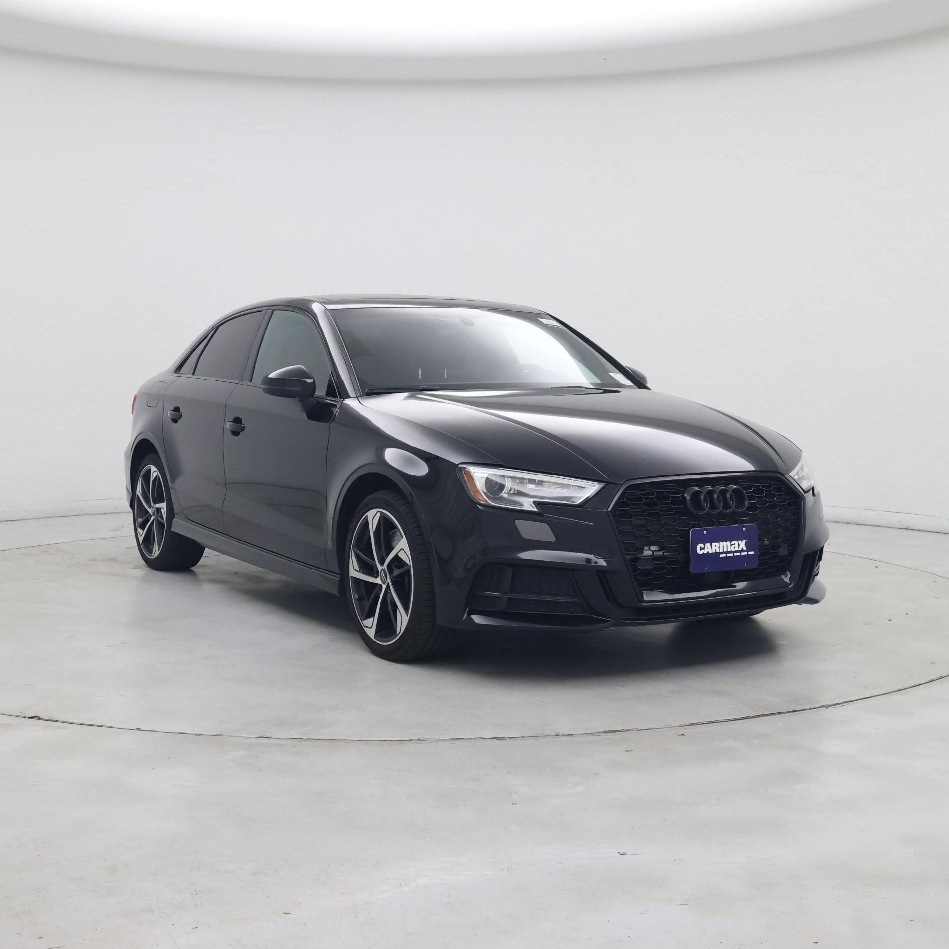 Black 2020 Audi A3 Sedan All-Wheel Drive Automatic