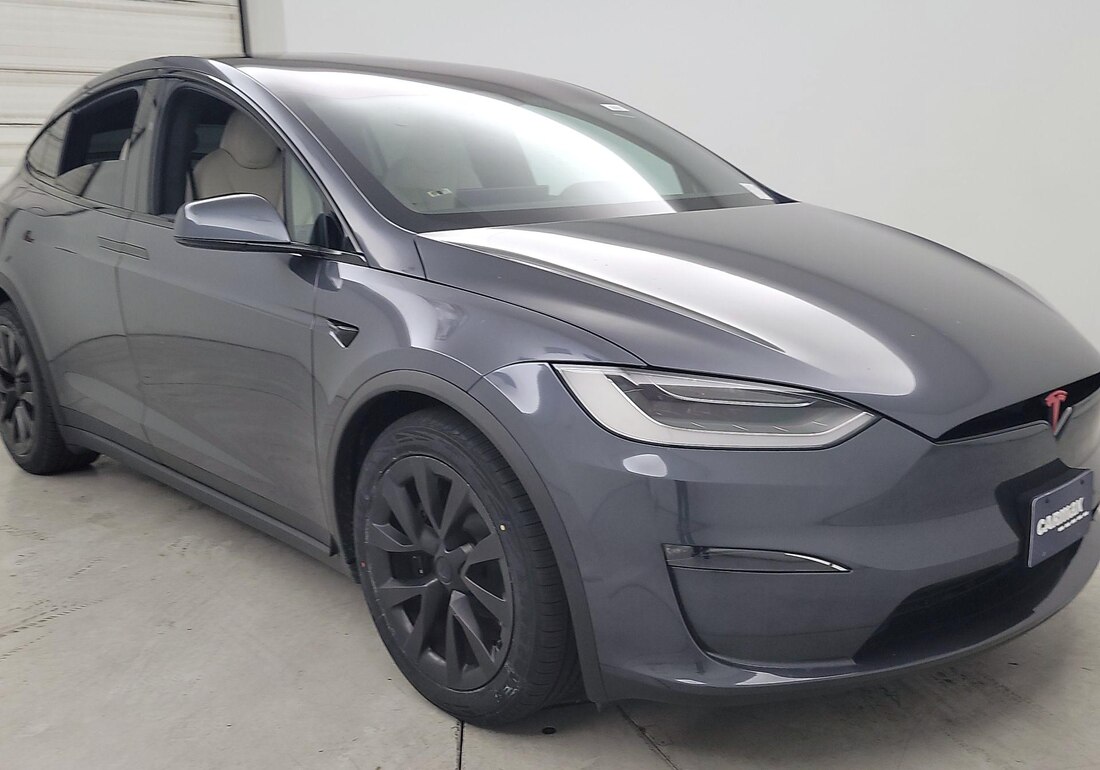 2022 Tesla Model X Long Range in Gray — CarMax photo