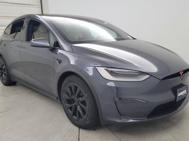 Gray 2022 Tesla Model X AWD SUV / Crossover All-Wheel Drive Automatic