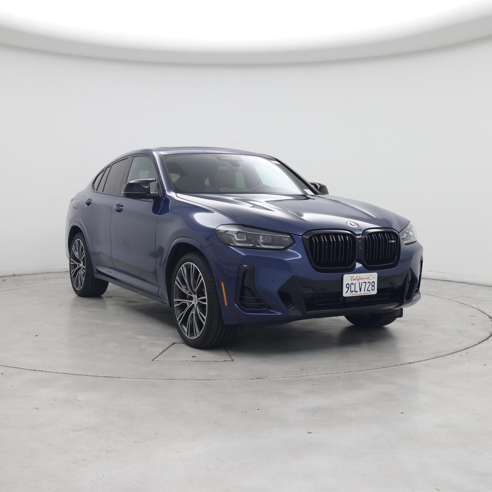 Blue 2022 BMW X4 SUV / Crossover All-Wheel Drive Automatic