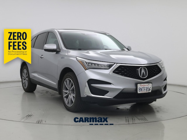 Silver 2020 Acura RDX FWD with Technology Package SUV / Crossover Front-Wheel Drive Automatic
