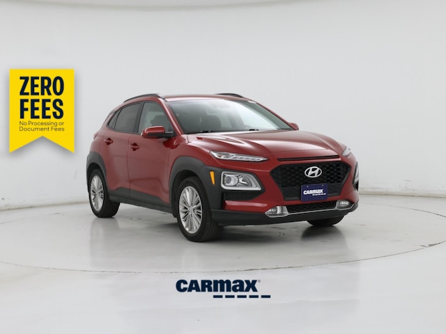 Red 2021 Hyundai Kona SEL Plus AWD SUV / Crossover All-Wheel Drive Automatic