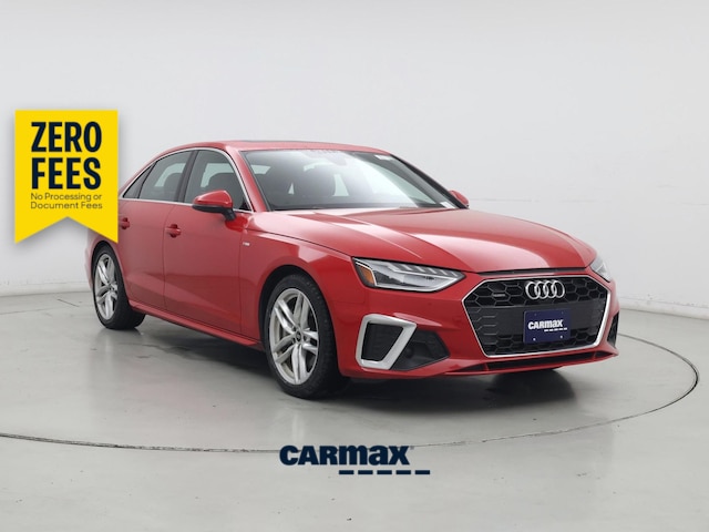 Red 2024 Audi A4 quattro Premium Plus S Line 45 TFSI AWD Sedan All-Wheel Drive Automatic