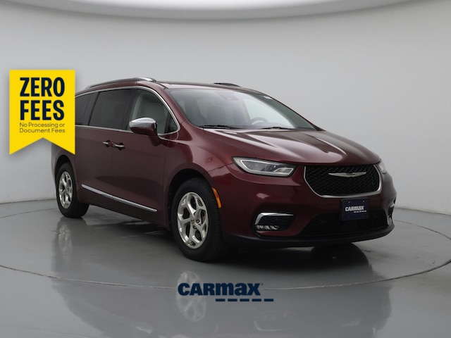 Red 2021 Chrysler Pacifica Minivan All-Wheel Drive Automatic