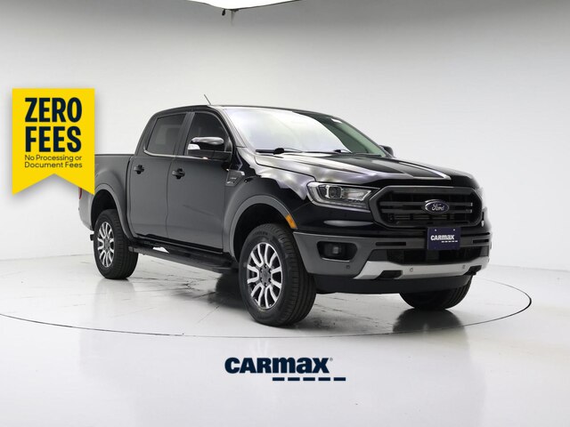 Black 2020 Ford Ranger Pickup Truck Four-Wheel Drive Automatic