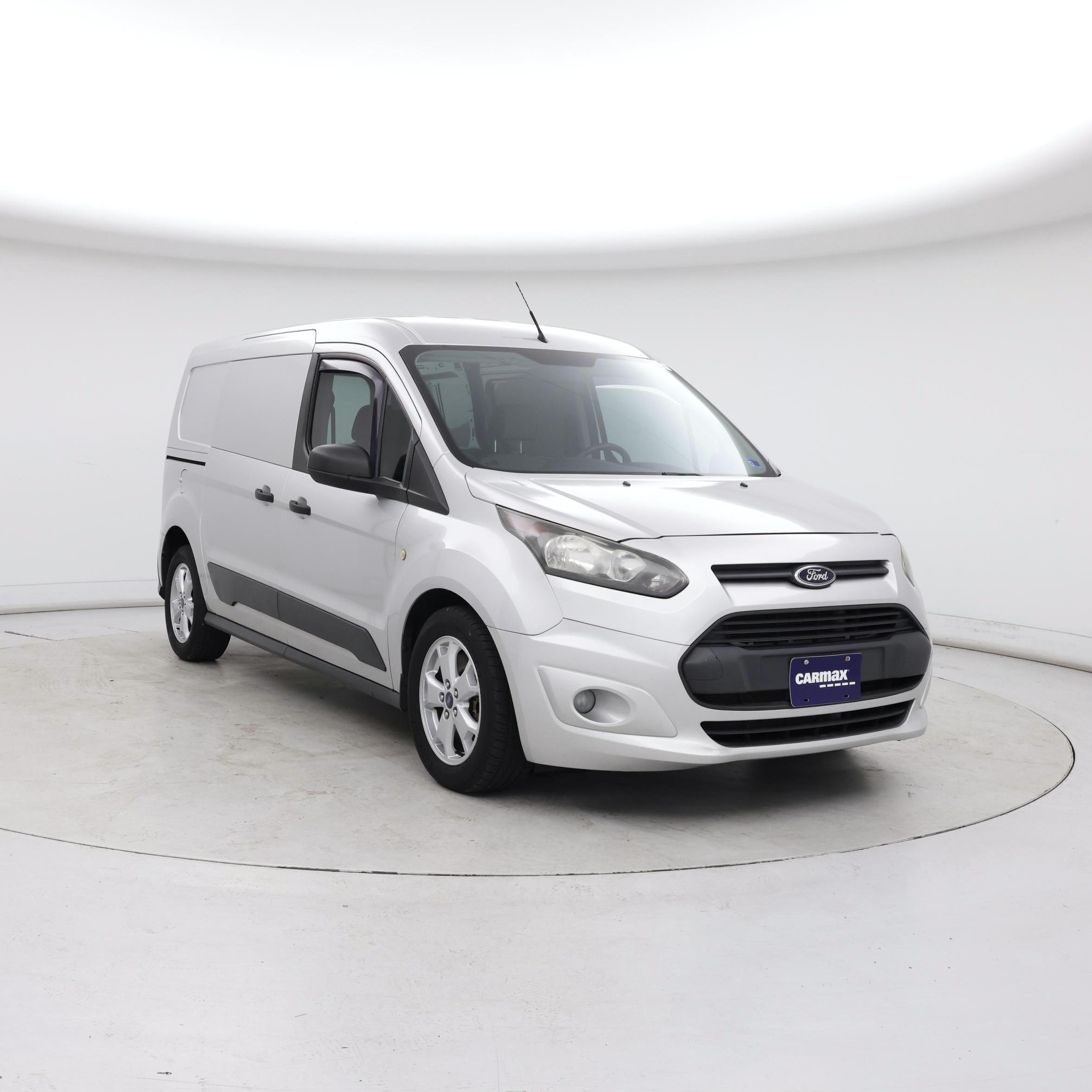 Silver 2014 Ford Transit Connect Van Front-Wheel Drive Automatic