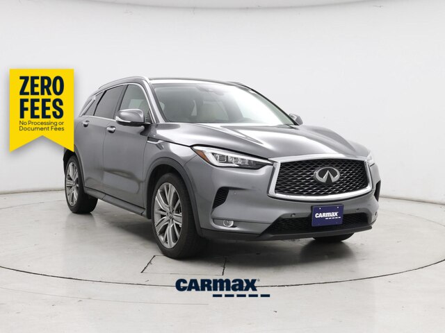 Gray 2022 INFINITI QX50 Sensory FWD SUV / Crossover Front-Wheel Drive Automatic