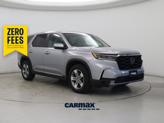 Silver 2023 Honda Pilot EX-L AWD SUV / Crossover All-Wheel Drive Automatic