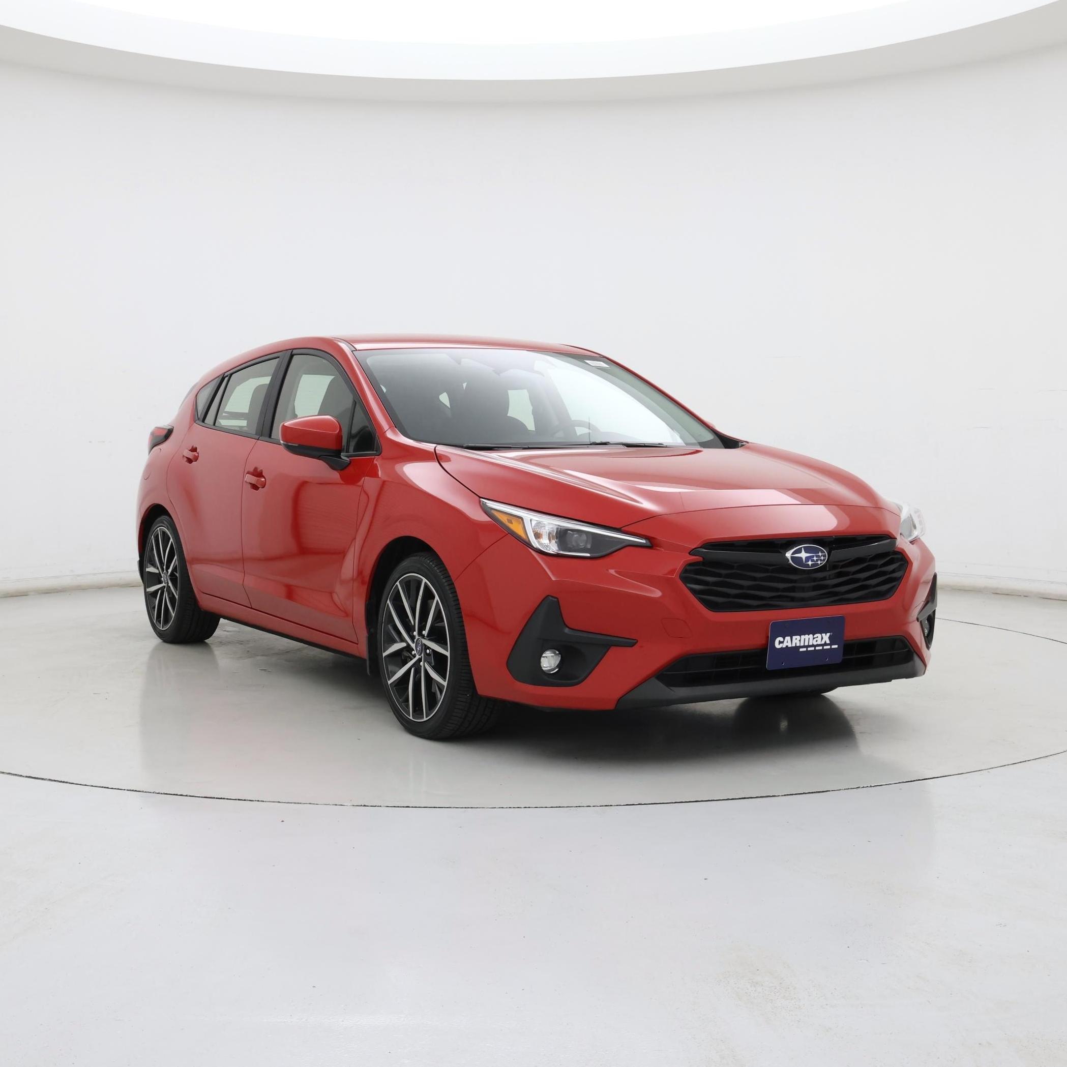 Red 2024 Subaru Impreza Wagon All-Wheel Drive Automatic