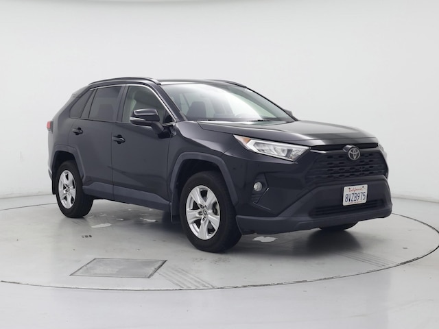 Blue 2019 Toyota RAV4 XLE FWD SUV / Crossover Front-Wheel Drive Automatic