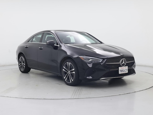 Black 2025 Mercedes-Benz CLA 250 FWD Coupe Front-Wheel Drive Automatic