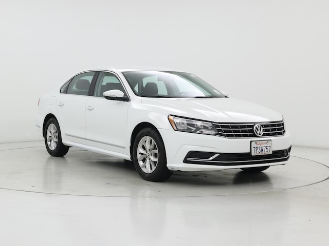 White 2016 Volkswagen Passat 1.8T S Sedan Front-Wheel Drive Automatic
