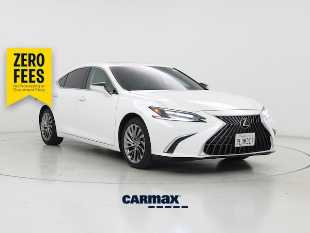 White 2024 Lexus ES Hybrid 300h Luxury FWD Sedan Front-Wheel Drive Automatic