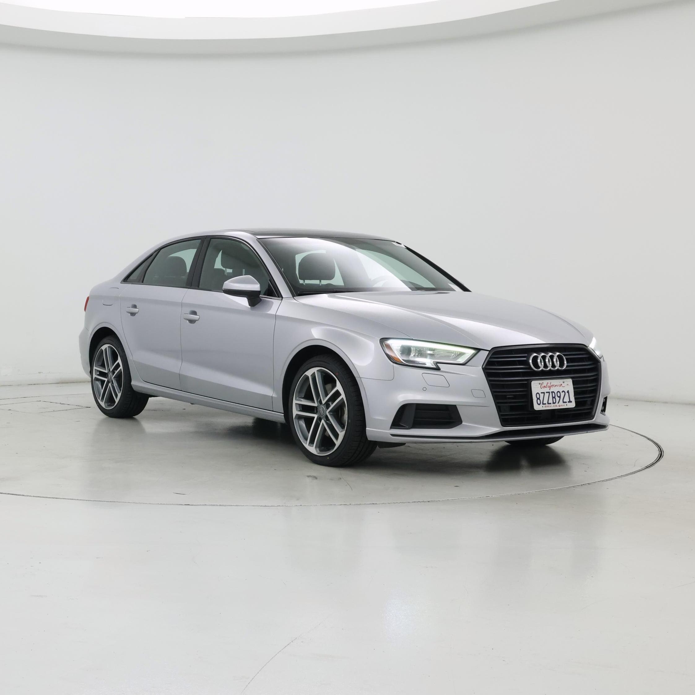 Gray 2020 Audi A3 Sedan Front-Wheel Drive Automatic