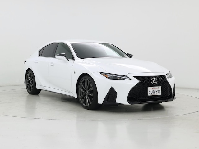 White 2025 Lexus IS 300 F Sport Design RWD Sedan Rear-Wheel Drive Automatic