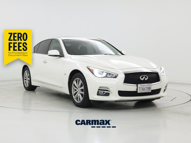 White 2016 INFINITI Q50 Sedan Automatic
