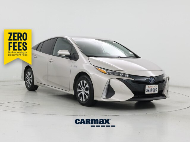 Silver 2021 Toyota Prius Prime XLE FWD Hatchback Front-Wheel Drive Automatic