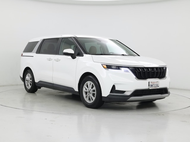 White 2024 Kia Carnival LX FWD Minivan Front-Wheel Drive Automatic