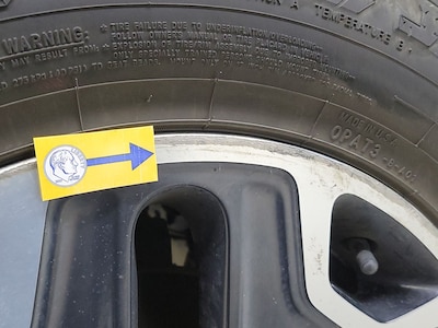 Wheel Passenger Side Cosmetic Imperfection