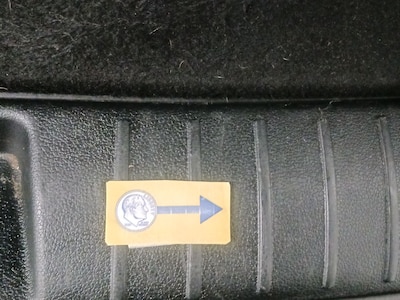 Trunk Rear row Cosmetic Imperfection
