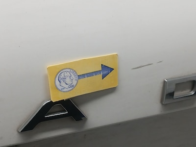 Trunk or Hatch Rear Cosmetic Imperfection