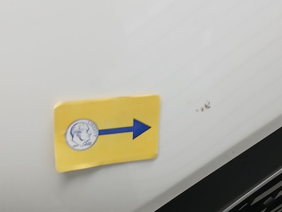 Bumper Front Cosmetic Imperfection