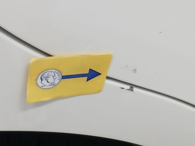 Rear Door Passenger Side Cosmetic Imperfection