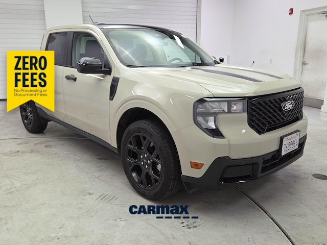 Brown (Tan) 2025 Ford Maverick XLT SuperCrew AWD Pickup Truck All-Wheel Drive Automatic