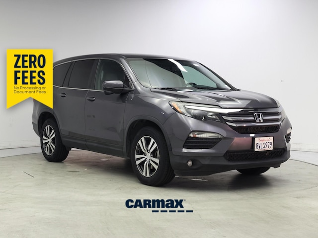 Gray 2017 Honda Pilot EX-L SUV / Crossover Front-Wheel Drive Automatic