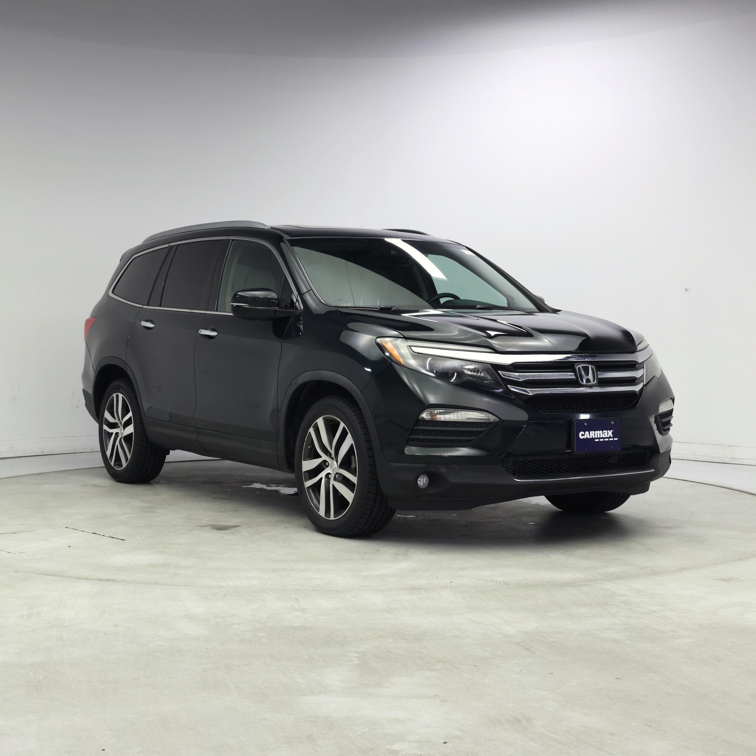 Black 2017 Honda Pilot Elite AWD SUV / Crossover All-Wheel Drive Automatic