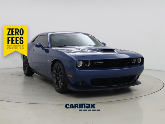 Blue 2021 Dodge Challenger Coupe Rear-Wheel Drive Manual