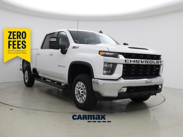 White 2022 Chevrolet Silverado 2500HD Pickup Truck Four-Wheel Drive Automatic