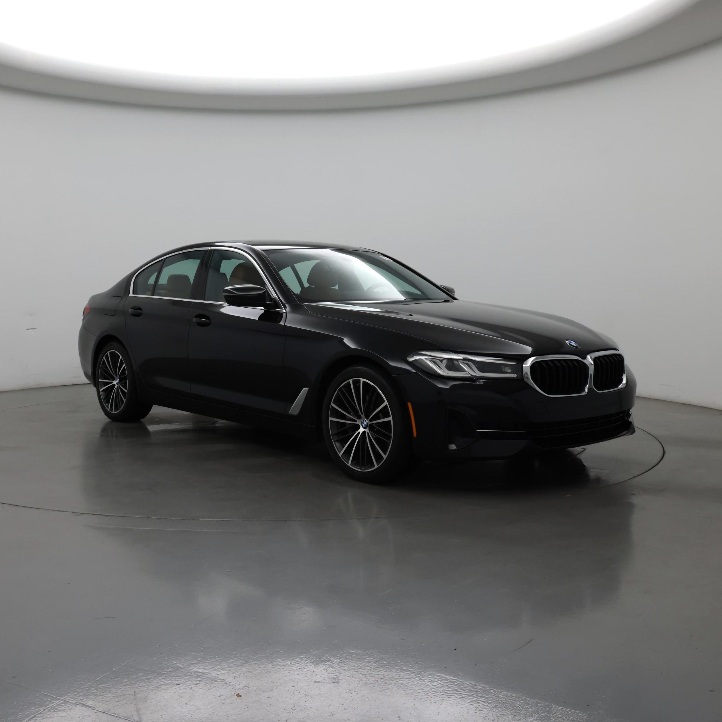 Black 2022 BMW 5 Series Sedan All-Wheel Drive Automatic