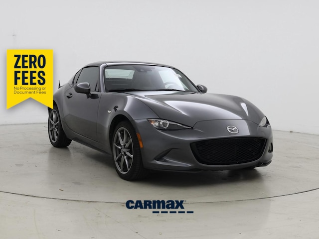 Gray 2020 Mazda MX-5 Miata Convertible Rear-Wheel Drive Manual