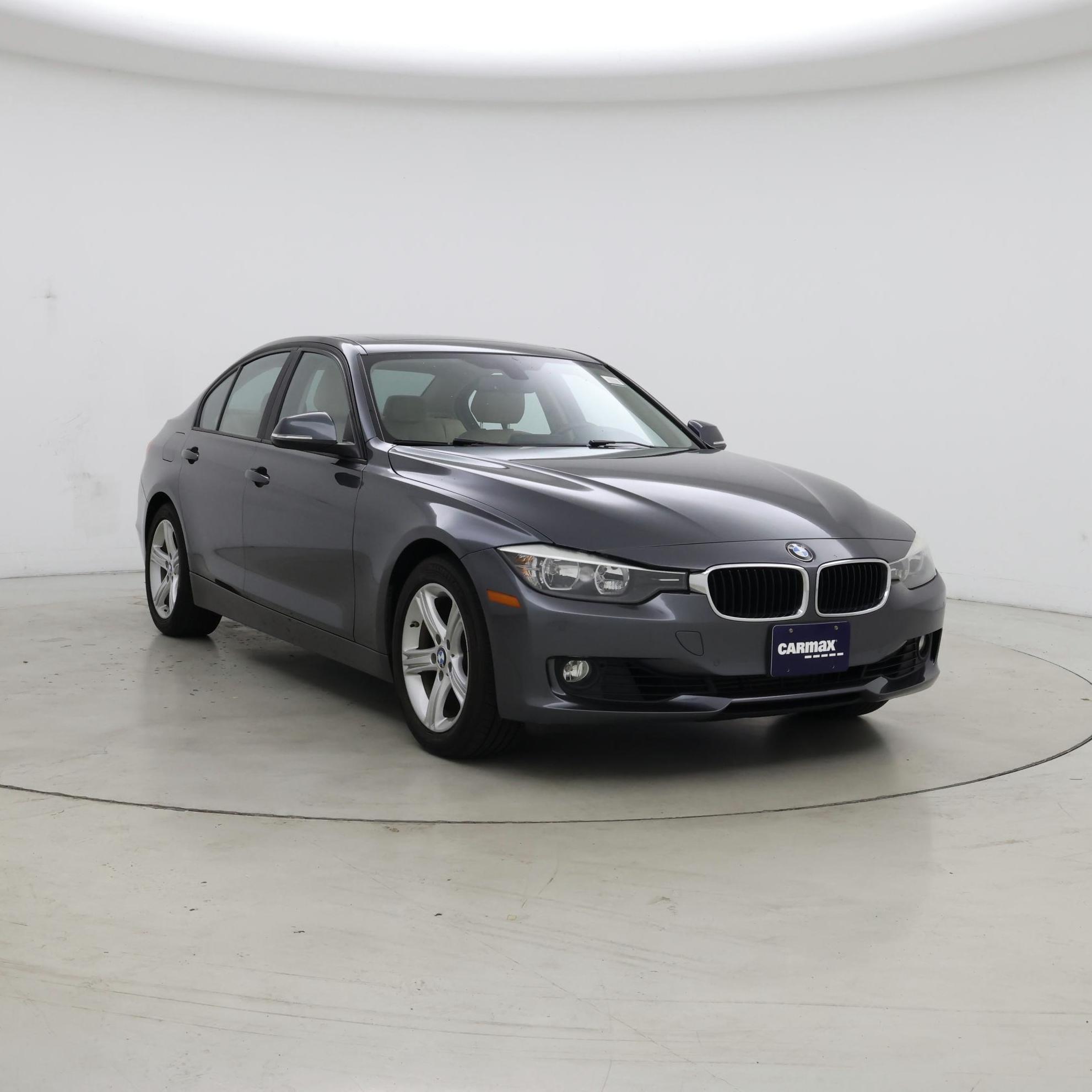 Gray 2015 BMW 3 Series Sedan Rear-Wheel Drive Automatic