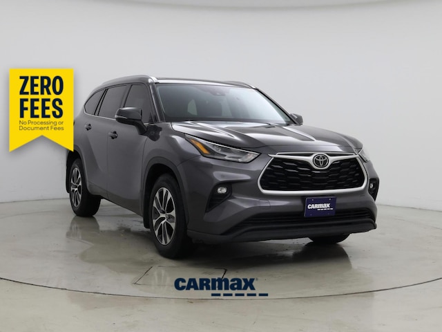 Gray 2021 Toyota Highlander SUV / Crossover All-Wheel Drive Automatic