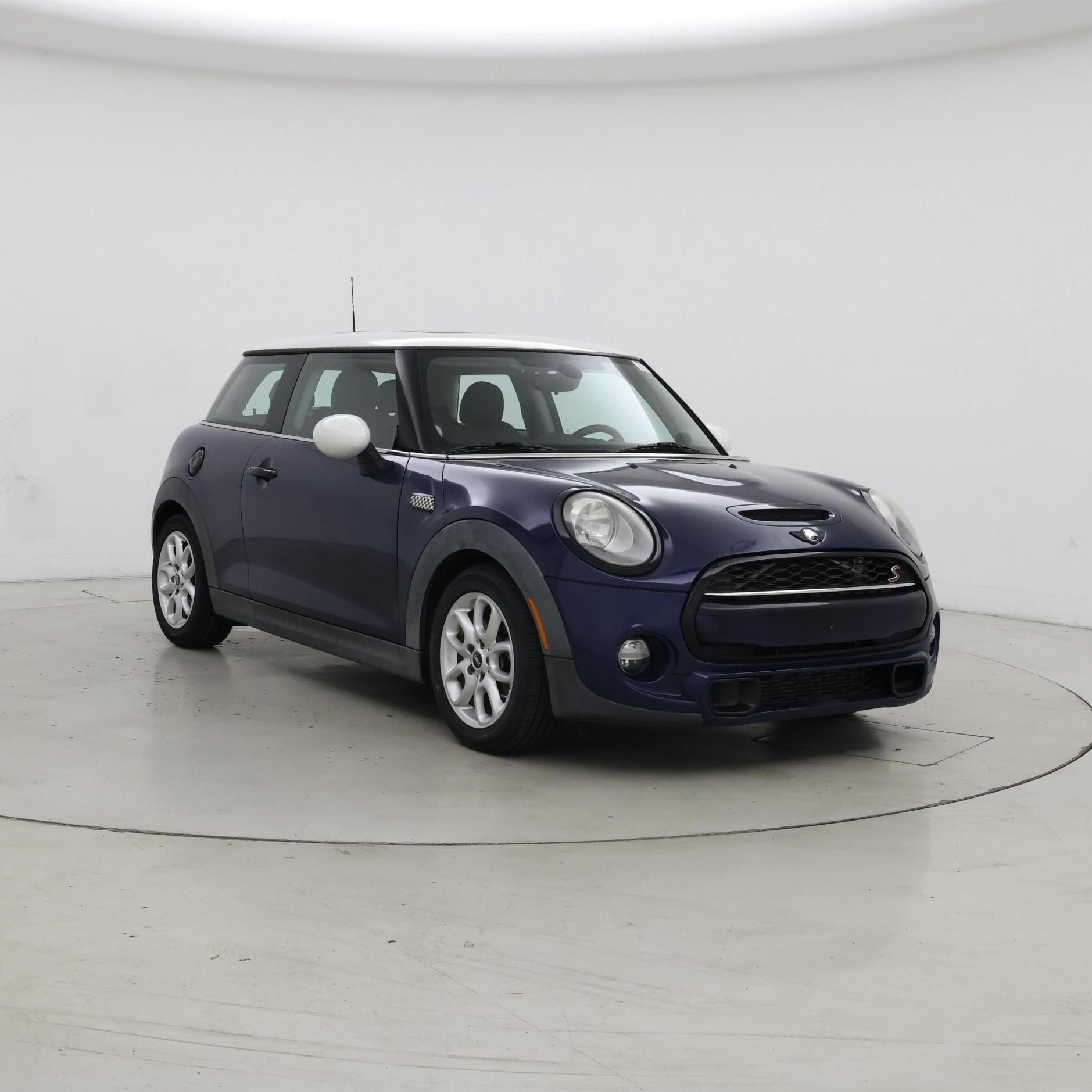 Blue 2015 MINI Cooper Hatchback Front-Wheel Drive Automatic