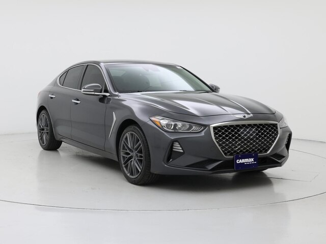 Gray 2019 Genesis G70 2.0T Advanced RWD Sedan Rear-Wheel Drive Automatic