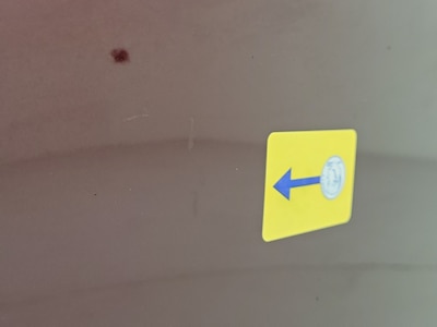 Rear Door Driver Side Cosmetic Imperfection