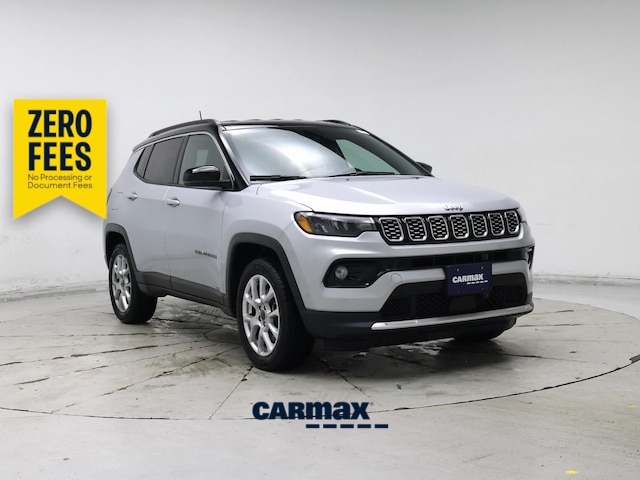 Silver 2025 Jeep Compass Limited 4WD SUV / Crossover Four-Wheel Drive Automatic