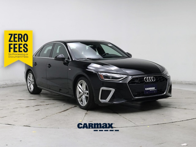 Black 2022 Audi A4 quattro Premium Plus S Line 45 TFSI AWD Sedan All-Wheel Drive Automatic