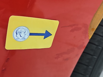 Bumper Front Cosmetic Imperfection