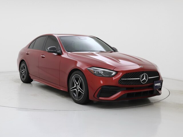 Red 2023 Mercedes-Benz C-Class C 300 4MATIC Sedan All-Wheel Drive Automatic