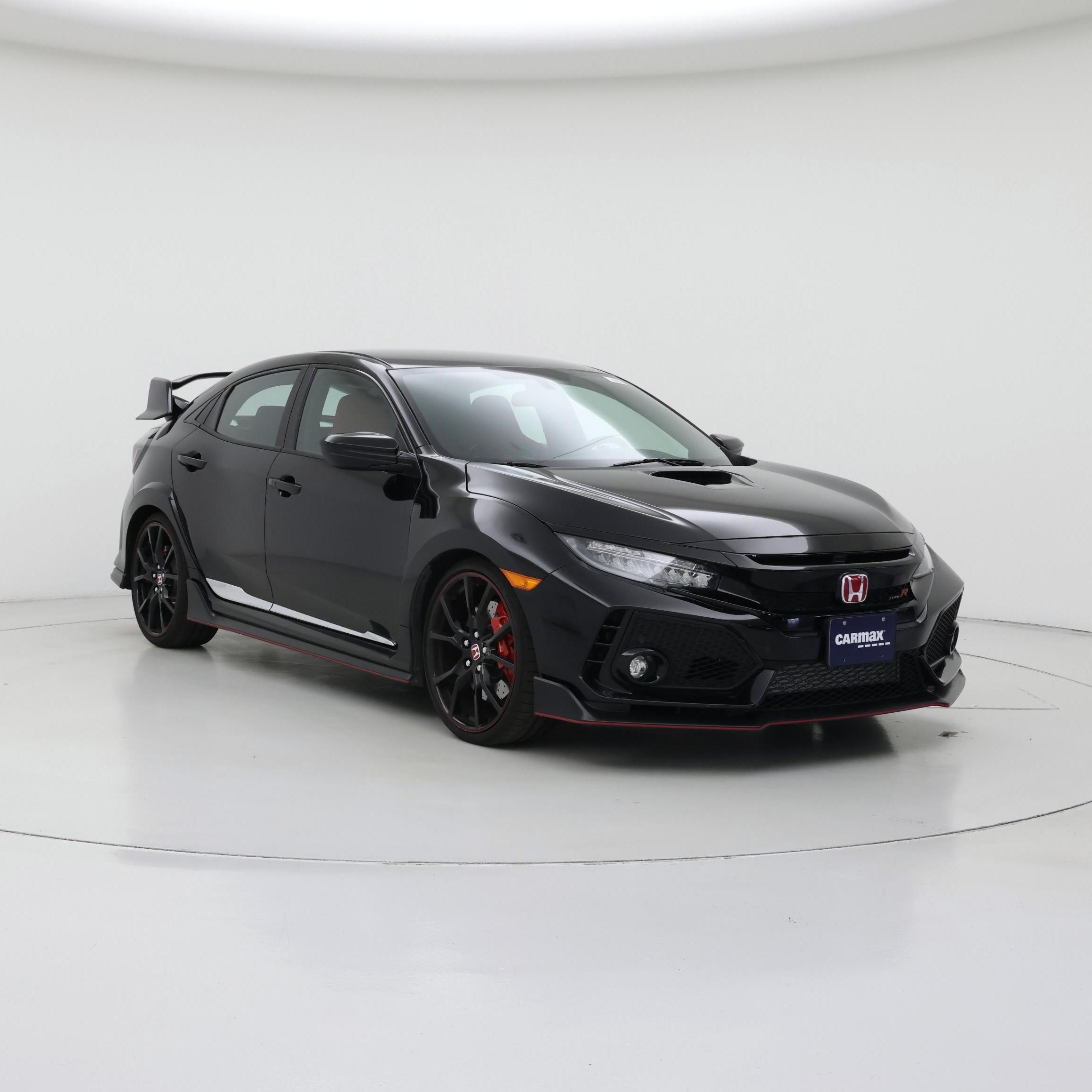 Black 2018 Honda Civic Type R Hatchback Front-Wheel Drive Manual