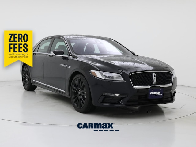 Black 2020 Lincoln Continental Sedan Front-Wheel Drive Automatic